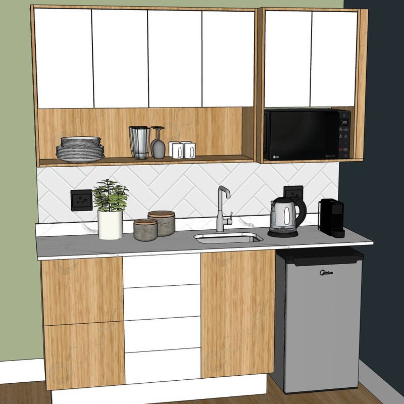 130 on Wilcocks Unit 2 Kitchenette - Concept